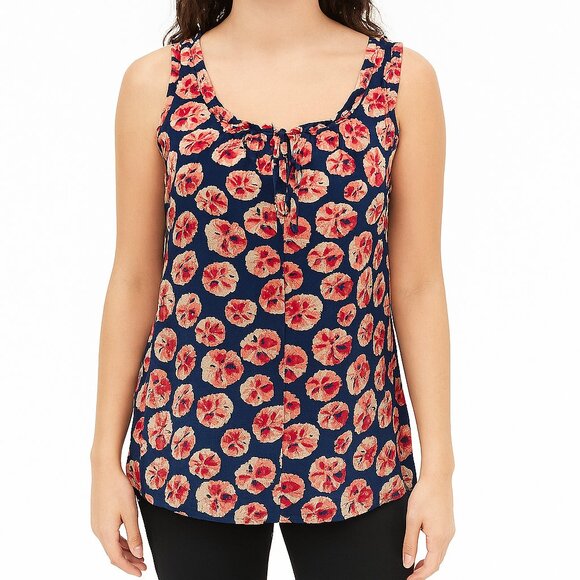 Old Navy Woven Floral Button-Front Top - Picture 1 of 7